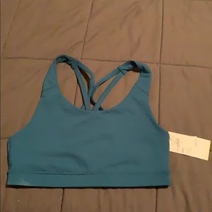 Old navy teal sports bra